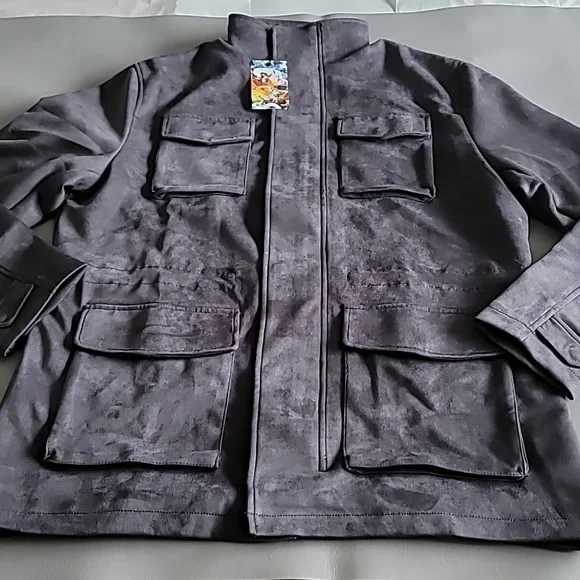 Robert Graham 4 Pockets Field Jacket Dark Gray Size L